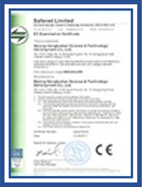 Zertifikat für Laserschneidmaschinen