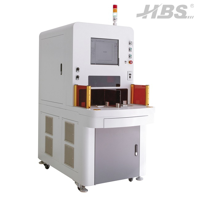 Faserlaser-Markierungsmaschine mit vier Stationen HBS-GQ-20G