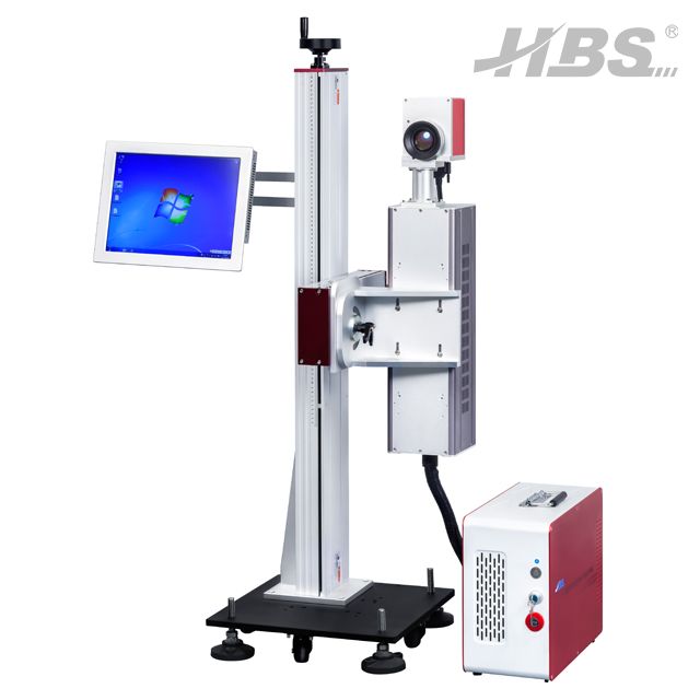 Fliegenmarkierungs-CO2-Lasermarkierungsmaschine HBS-CO2-30A