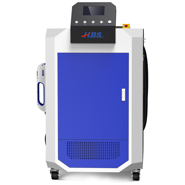 Leistungsstarke wassergekühlte tragbare Laser-Reinigungsmaschine