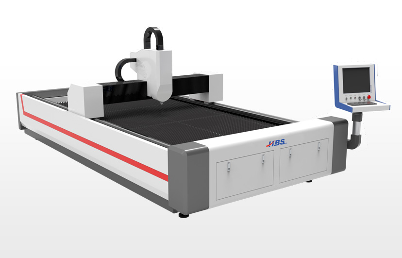 Konzept der Laserschneidmaschine