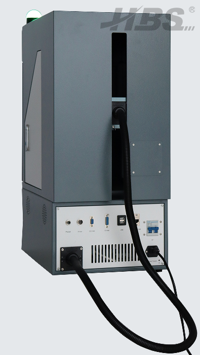 Geschlossener Desktop-Schrank für wirtschaftliche Faserlasergravurausrüstung HBS-GQ-20
