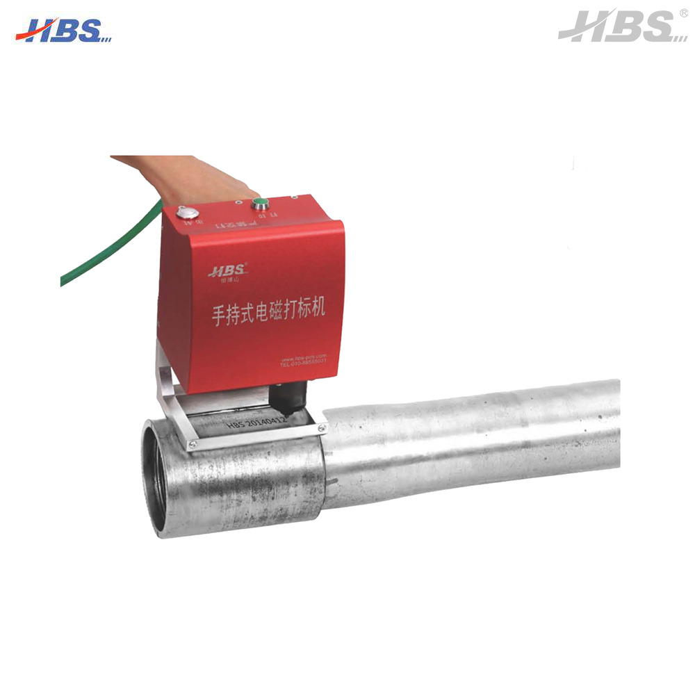 Handheld Pneumatic Dot Peen Gravur Machine HBS-380p