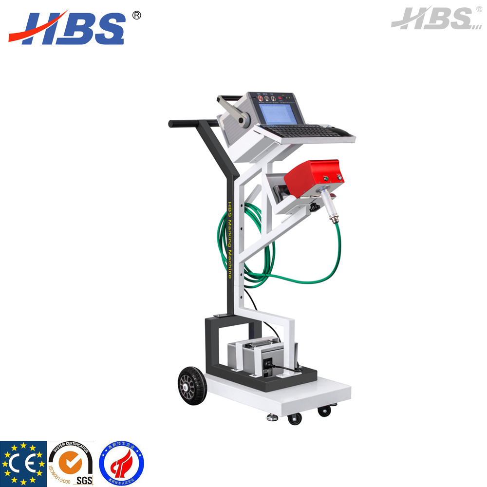 Handheld Pneumatic Dot Peen Gravur Machine HBS-380p