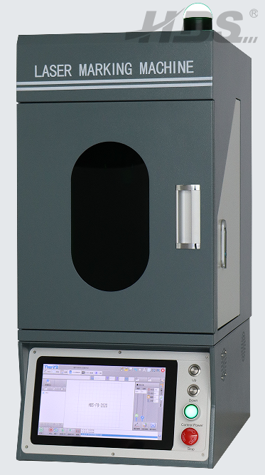 Geschlossener Desktop-Schrank für wirtschaftliche Faserlasergravurausrüstung HBS-GQ-20